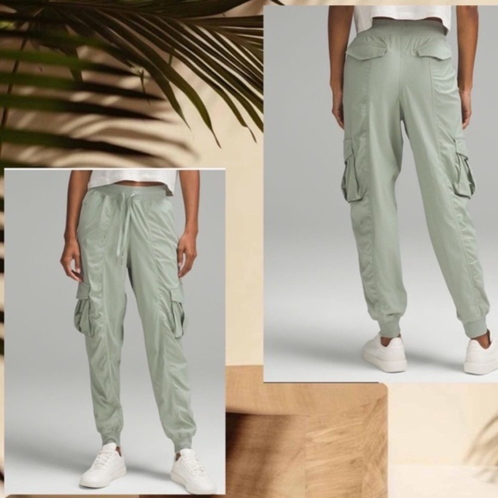 Lululemon Dance Studio Relaxed-fit Mid-Rise Jogger in Palm Court Sz. Medium NWOT
